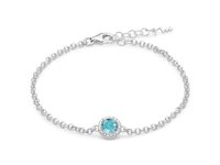 Bracciale Miluna Donna LA GEMMA DEL CIELO in Argento Topazio BRD934 - BRD934